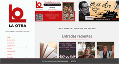 Desktop Screenshot of laotrarevista.com